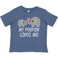 thumbnail image 3 of Inktastic Peepaw Grandpa Loves Me Cute Boys or Girls Baby T-Shirt, 3 of 5