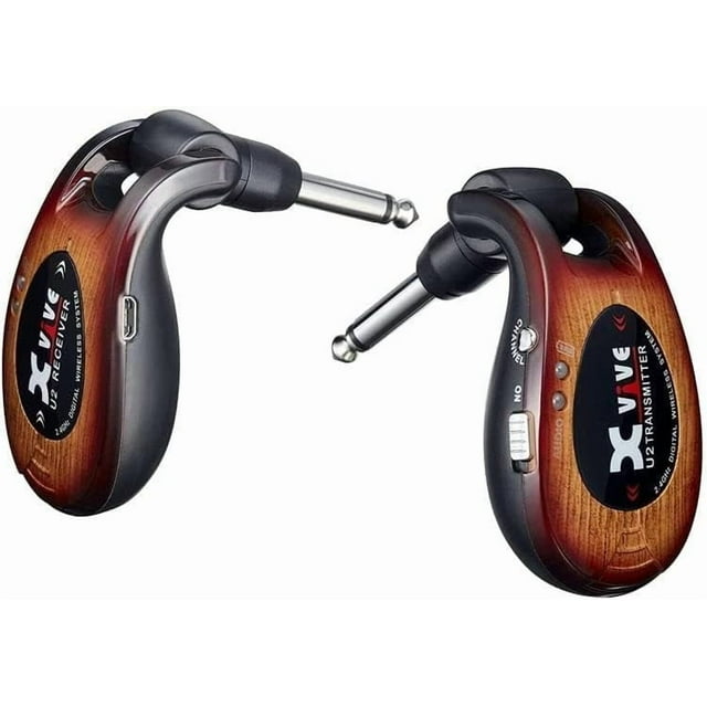 Sistema de guitarra inalámbrico Xvive U2 3-tone Sunburst 2.4GHz