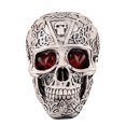 thumbnail image 2 of Skeleton Halloween Decorations,Halloween Ornaments Life Size Human Skull Model Indoor Outdoor Decorations for Trick-or-Treaters,Realistic Resin Human Head Bone Tabletop Home Decor, 2 of 5