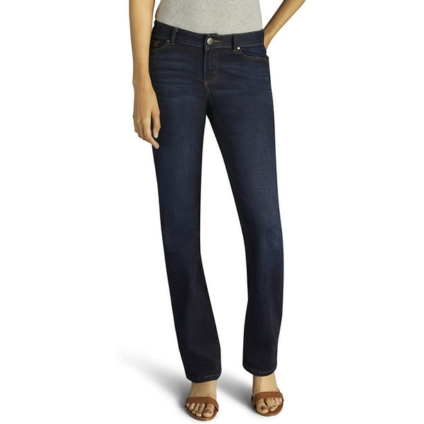 Lee Women's Modern Series Curvy Fit Bootcut Jean with Hidden Pocket ...
