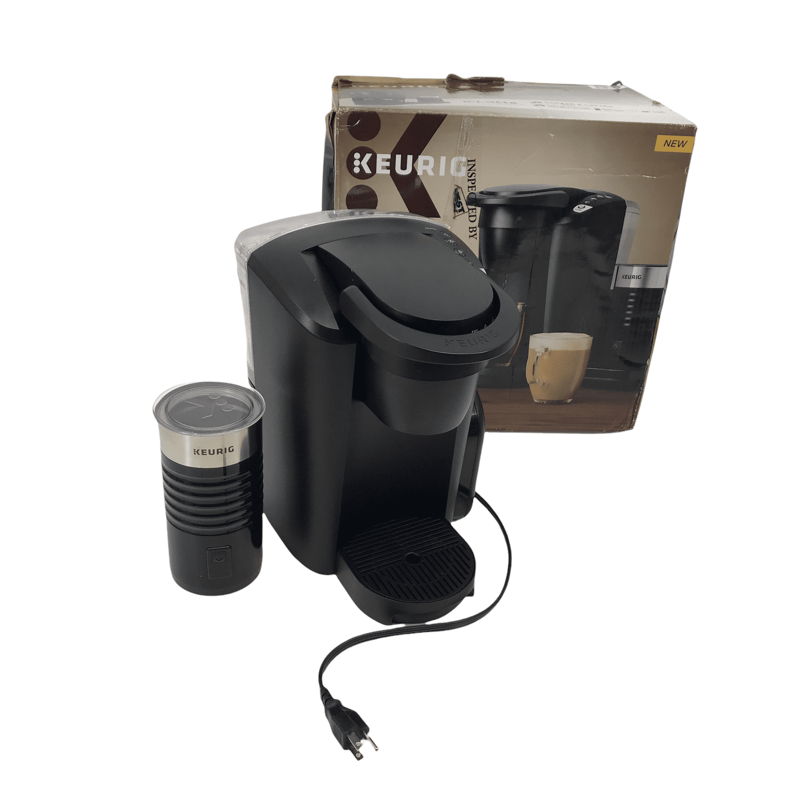 Keurig KLatte SingleServe KCup Pod Coffee and Latte Maker Black