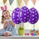 thumbnail image 5 of Decoraciones Inflables de Pascua Al Aire Libre Huevos Coloridos 50cm de Diámetro, Pvc Inflable para Patio Y Fiesta, Grandes Huevos de Pascua Plástico, 5 of 7