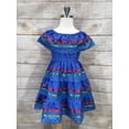 thumbnail image 7 of unik Girl's Traditional Mexican Cinco De Mayo Fiesta Dress Royal X 5, 7 of 7