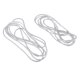 thumbnail image 1 of 2pcs Holográfica Elástico Mylar Cord Flash Atado Material Herramienta de Bricolaje , Plata, 192 cm DYNWAVEMX Cordón de Mylar holográfico, 1 of 7