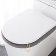 thumbnail image 6 of 2Pcs Soft Thicker Toilet Seat Bathroom Soft Thicker Warmer Toilet Seat Cover Easy Installation& Cleaning, 6 of 6