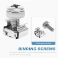 thumbnail image 2 of 16 Sets Cage Nut Server Rack Cage Nut Rack Stud And M6 Rack Screw Accessory, 2 of 8