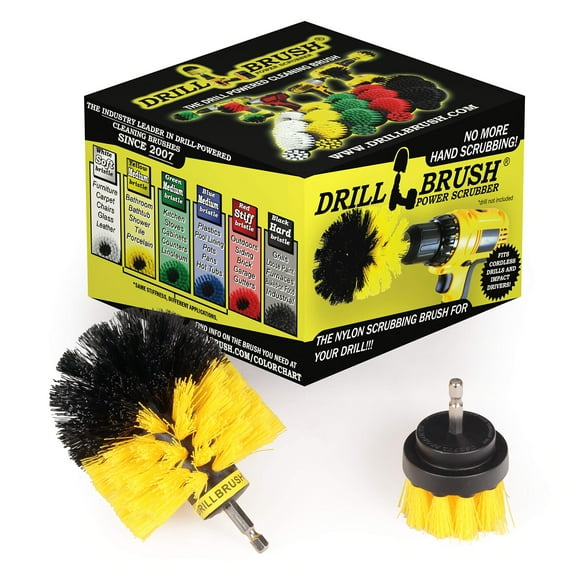 Bathroom Cleaning Brush Set - Cleaning Scrub Brush - Tile Cleaning Brush - Power Cleaning Brush - Scrub Brush - Brush Cleaning Tool - Grout Cleaning Tool - Home Cleaning Gadgets - Clean Shower Brush