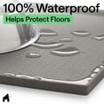 thumbnail image 4 of GORILLA GRIP Silicone Pet Feeding Mat, 100% Waterproof, Protects Floors, 18.5x11.5 Gray, 4 of 9