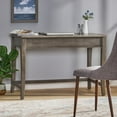 thumbnail image 4 of Bureau Debout Réglable avec Dessus Relevable et Rangement Caché / Bureau de 47 Pouces pour la Maison Ou le Travail / Bureau Gris Moderne au Design Champêtre Élégant, 4 of 6