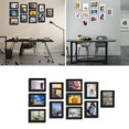 thumbnail image 1 of 11 Uds marcos de fotos marco conjunto de pared Collage Home Dector negro regalo de Navidad, 11 Feliz Sencillez, 1 of 5