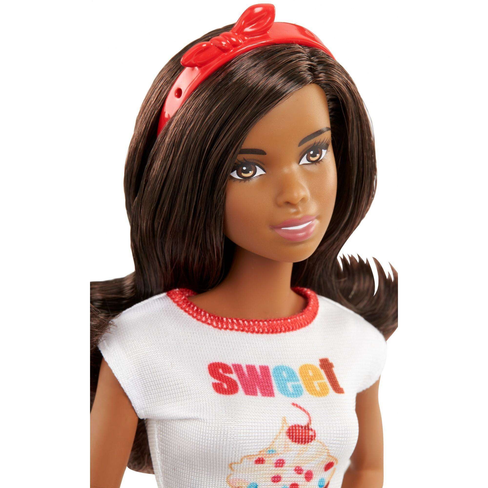 barbie bakery chef doll and playset