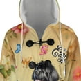 thumbnail image 4 of Newfoundland Celebrates Spring and Enjoys a Happy Easter All Over Print 3D Hooded Duffle Toggle Coat Newfie Dog Lover Gifts - 02001, 4 of 6