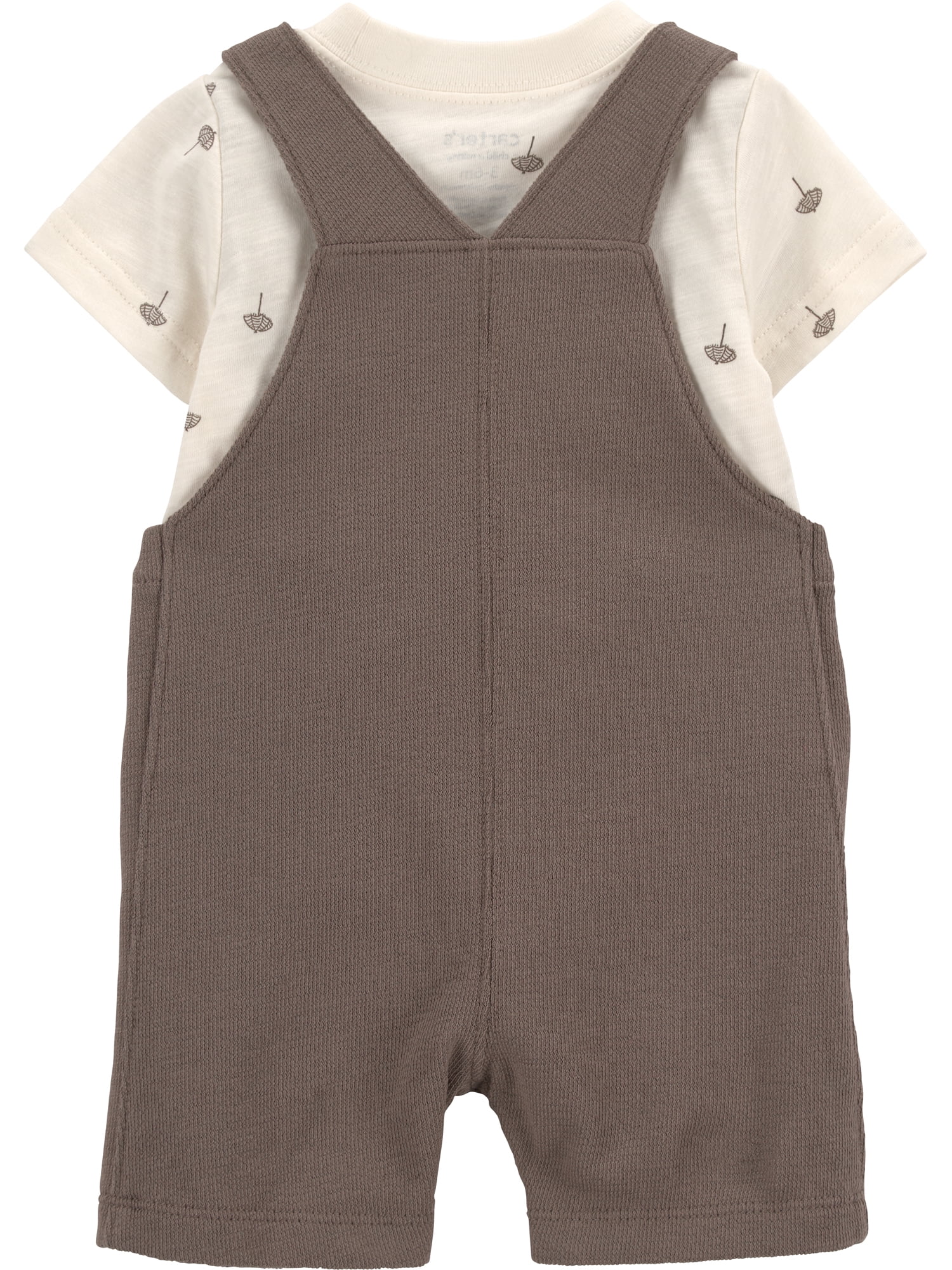 Carter's Child of Mine Baby Boy Overall Set, 2-Piece, Sizes 0/3-24 Months