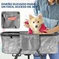 thumbnail image 3 of Bañera portátil para perros SereneLife, estación de lavado y cuidado, ligera, patas plegables antideslizantes, sistema de drenaje, uso interior/exterior, ideal para baño y cuidado en casa o de viaje, 3 of 7