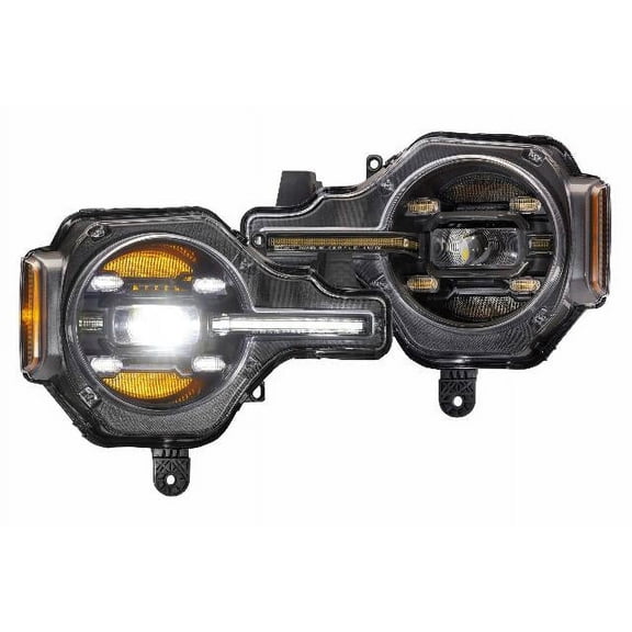 Morimoto LF497 LED Headlights White DRL For 21-23 Bronco
