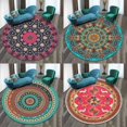 thumbnail image 3 of Ethnic Mandala Area Rugs Washable Indoor, Boho Round Rug Non-Slip Circle Rug Modern Round Area Rug for Living Room, Bedroom, Dining Room, 3 of 7