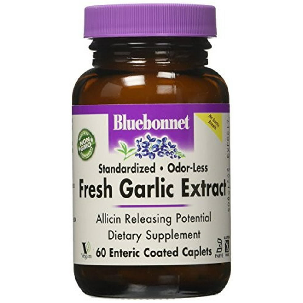 Standardized Fresh Garlic Extract Enteric Coated, 60 Ct