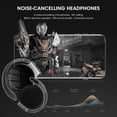 thumbnail image 5 of Auriculares abiertos V5.2, inalámbricos con micrófono y cancelación de ruido, deportivos con 4 micrófonos., 5 of 5