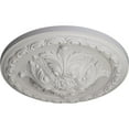 thumbnail image 3 of Ekena Millwork 11 3/8"OD x 2"P Acanthus Ceiling Medallion, Hand-Painted Ultra Pure White, 3 of 7