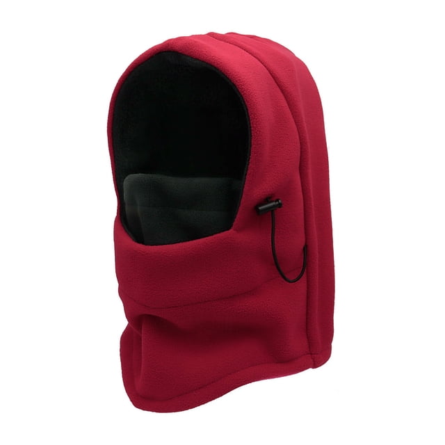 RXMEKW Fleece Ski Mask, Windproof Face Mask with Color Blocking for Outdoor Activities