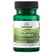 Swanson Magnolia Extract 200 mg 30 Veggie Capsules