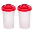 thumbnail image 1 of Salt and Pepper Shakers Moisture Proof Large Salt Shaker to go Camping Picnic Outdoors Spice Set Clear, 1 of 5