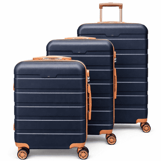 World Traveler Europe 4-Piece Spinner Luggage Set with TSA Lock