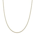 thumbnail image 6 of 14K Yellow Gold 1.4mm Solid Polished Cable Chain 24 Inch, 6 of 6