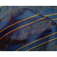 thumbnail image 4 of oneOone Silk Tabby Fabric Swirl & Floral Block Print Sewing Fabric BTY 42 Inch Wide, 4 of 4