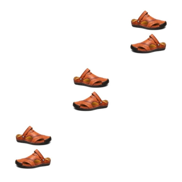 Minnieouse 1 par de sandalias para hombre, transpirables, elegantes, impermeables, antideslizantes, de repuesto, para senderismo, zapatos de Type1 NO1