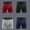 Black,Blue,Gray,Red 4 PC, variant on Heart Boxers,Lace Short Leg Solid Color Covered Waistband Fashion Independence Day Moisture-Wicking Comfortable Boxer For Regular&Big Man Clearence (4 Gray)