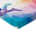 thumbnail image 2 of Ambesonne Sports Fitted Sheet, Basketball Player Jumps, Full Size, Multicolor, 2 of 3