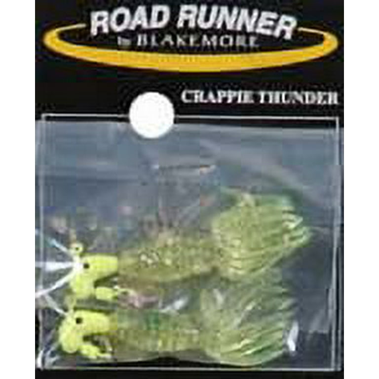 Road Runner Crappie Tamer, 1/16 Oz., Underspin Fishing jig