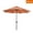 Dolce Mango, variant on Ulax Furniture 9Ft Outdoor Sunbrella Tiltable Round Market Umbrella with Aluminum Pole and Crank (Seville Seaside)