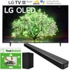 LG OLED48A1PUA 48 Inch A1 Series 4K HDR Smart TV With AI ThinQ (2021) Bundle with LG SN6Y 3.1 Channel High Res Audio Sound Bar + TaskRabbit Installation Services