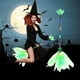 thumbnail image 5 of Juguete de Bruja de Halloween Rudolph Broomstick Academy, 5 of 6