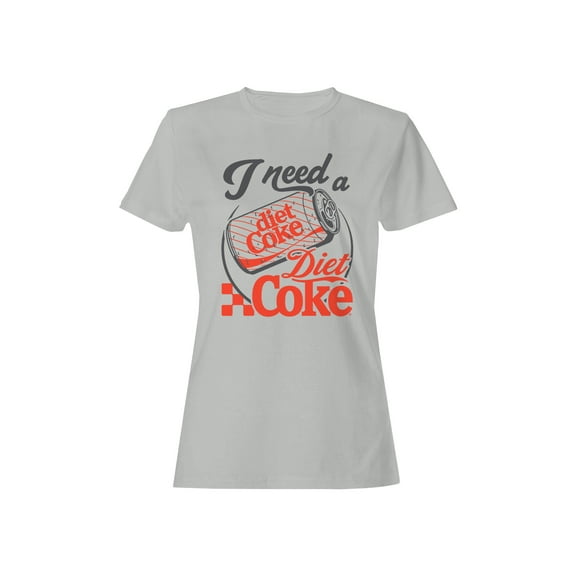 Officially Licensed Diet Coke I Need a Diet Coke Can Women's T-shirt