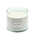 thumbnail image 3 of Sagebrook Home Crystal 5" Soy Candle Lotus Box, Silver 13oz, 3 of 3