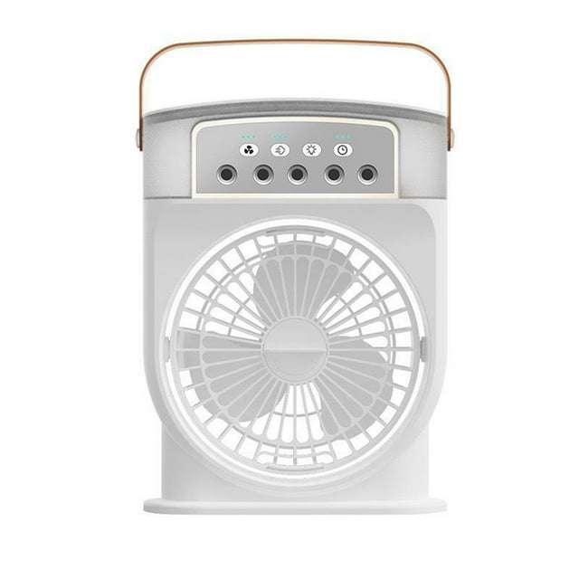 EDFBUYKRS Rafonie Portable Air Conditioner Fan USB Fan Portable Fan Quiet USB Battery Powered Fan Personal Air Cooler Fan For Your Nightstand Coffee Table