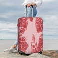 thumbnail image 5 of Cauagu Red Meat Print Travel Luggage Cover,Travel Dust-proof Suitcase Cover Softside Suitcase Protector for 18-32inch,Not Included Suitcase, 5 of 8