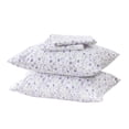 thumbnail image 3 of Great Bay Home Flower Printed Microfiber Sheet Set (Queen, Colorful Floral - Lavender), 3 of 8