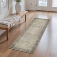 thumbnail image 5 of Washable Kitchen Runner Rug 2x5 ft, Modern Vintage Soft Low Profile Non Slip Rug with PVC Backing, Farmhouse Vintage Carpet for Kitchen Sink, Hallway, Laundry Room, 5 of 6