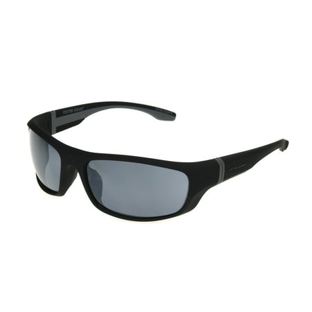 Foster Grant Men's Black Blade Sunglasses JJ10