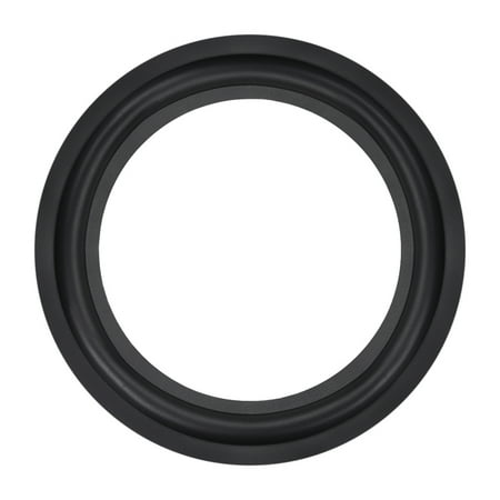 - 10 Inch Speaker Rubber Edge Folding Ring Horn Replacement Parts for Speaker Black