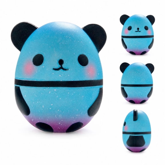 Panda Squishy, Ultra-Soft Slow Rising Stress Relief Fidget Toy, Calming Sensory Squeeze Ball for Desk Decor Party Favors, Adorable Gift for All Ages