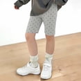 thumbnail image 2 of Tranfacy Toddler Girls 2-13 Years Summer Shorts Stretchy Slim Mid Length Half Pants, 2 of 5