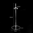 thumbnail image 1 of 30cm doll transparent plexiglass bracket plastic standing display stand card waist bracket doll bracket, 1 of 5