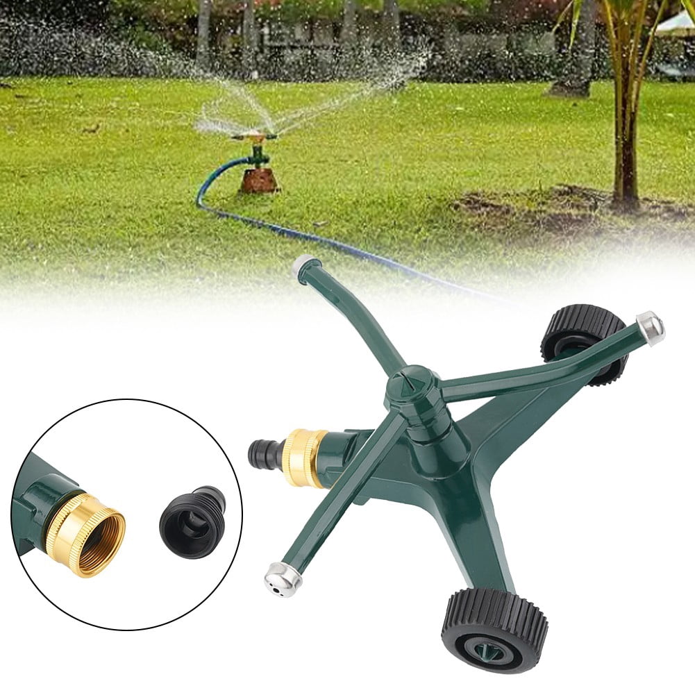 RichLink 360° Automatic Metal Lawn Sprinkler System for Effective Garden Irrigation
