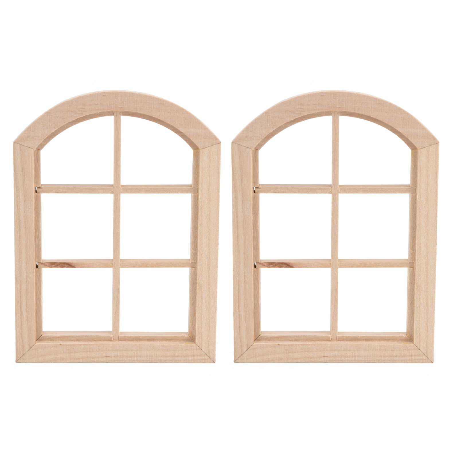 Miniature Dollhouse Furniture Wooden Window 1 12 Scale