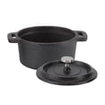 thumbnail image 1 of Dutch Oven Thickened Ergonomic Handle Cast Iron Cooking Pot for Baking, 1 of 7